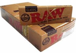 RAW Χαρτάκια Classic - Ακατέργαστο - 1¼ 24τεμ.