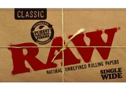 RAW Χαρτάκια Classic - Ακατέργαστο - Single Wide Double