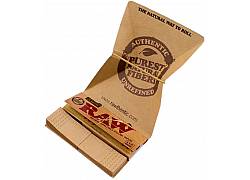 RAW Artesano Χαρτάκια Classic - Ακατέργαστο - 1¼ με Τζιβάνες και Δισκάκι