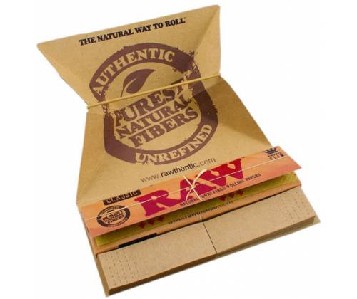 RAW Artesano Classic Papers - Raw - King Size Slim with Tips and Tray -  Price: 1,70€