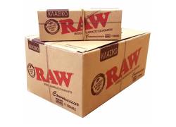 RAW Connoisseur Χαρτάκια Classic - Ακατέργαστο - Single Wide με Τζιβάνες 24τεμ.