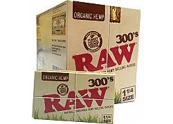 RAW 300's Χαρτάκια - Organic Hemp - 1¼ 40τεμ.