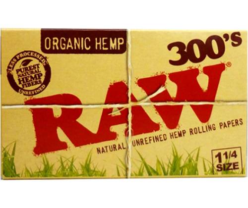 RAW 300's Χαρτάκια - Organic Hemp - 1¼ - Τιμή: 2,70€