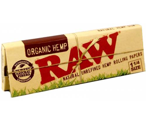 RAW Χαρτάκια - Organic Hemp - 1¼ - Τιμή: 0,69€