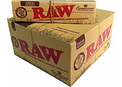 RAW Χαρτάκια - Organic Hemp - King Size Slim με Τζιβάνα 24τεμ.