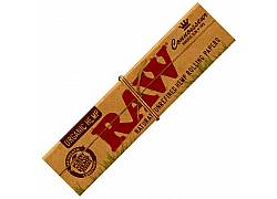 RAW Χαρτάκια - Organic Hemp - King Size Slim με Τζιβάνα