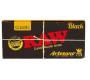 RAW Artesano Black Classic Papers - Raw - King Size Slim with Tips and Tray - Price: 1,90€