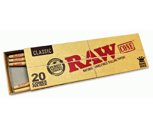 RAW Classic Cone PreRolled Basic - Κώνος Προτυλιγμένος - 20τεμ. - King Size -  Price: 5,20€