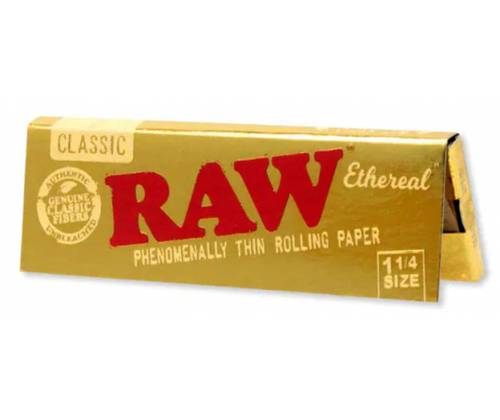 RAW Χαρτάκια Classic Ethereal - Ακατέργαστο - 1¼  50φ. - Τιμή: 3,90€