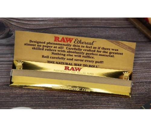 RAW Χαρτάκια Classic Ethereal - Ακατέργαστο - King Size Slim 32φ. - Τιμή: 2,90€
