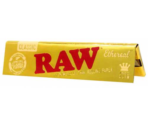 RAW Χαρτάκια Classic Ethereal - Ακατέργαστο - King Size Slim 32φ. - Τιμή: 2,90€