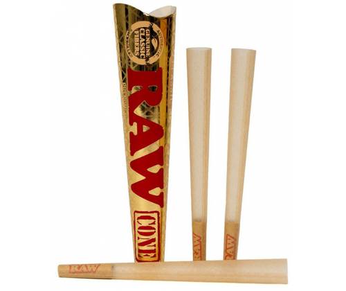 RAW Cone Classic Ethereal Κώνος Χρυσό - King Size 32τεμ. - Τιμή: 60,80€
