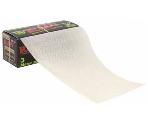 RAW Black Organic Rolls Ρολό King Size - 3 Μέτρα - Τιμή: 1,20€