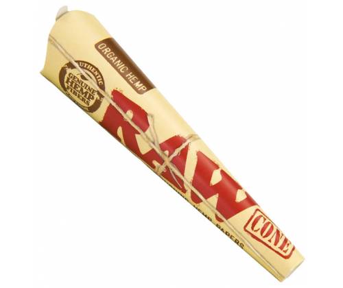 RAW Cone Organic Hemp Κώνος - 1¼ - Τιμή: 1,40€
