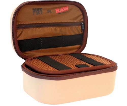 RAW X-Puff Life Pro Carry Bag - Beige Medium (19x11x9cm) - Price: 63,50€