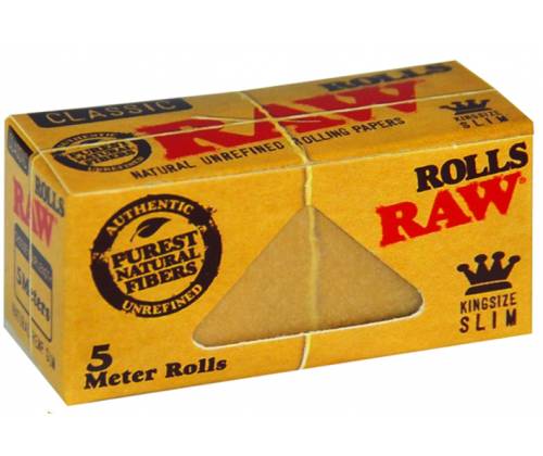RAW Classic Rolls King Size Slim - 5m -  Price: 1,10€