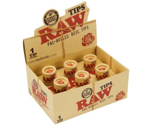 Raw Rose Tips Tips Red - Pre-Wrapped Rose - Price: 4,70€