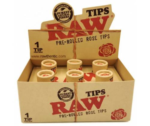 Raw Rose Tips Τζιβάνα - Προτυλιγμένη Τριαντάφυλλο - Τιμή: 4,70€