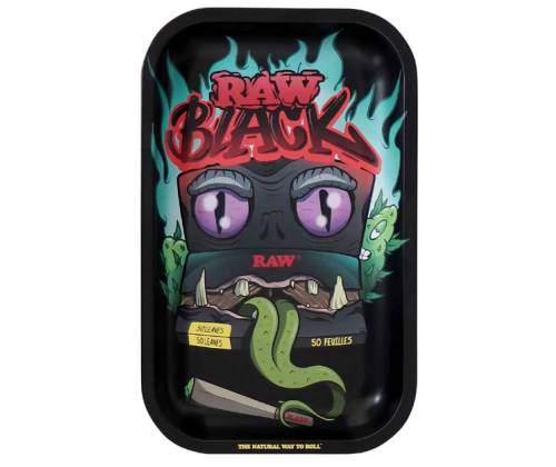 Raw Rolling Tray Black Monster Tray Small (17x27cm) -  Price: 8,90€