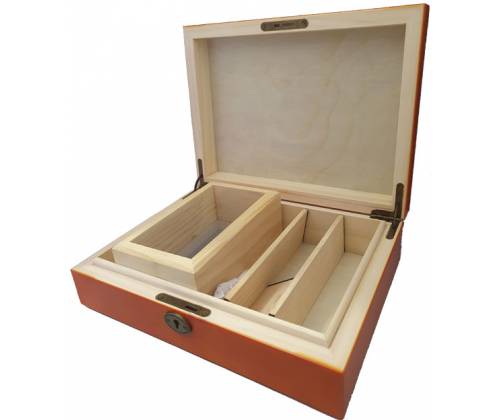 Rolling Supreme Ξύλινο Κουτί Αποθήκευσης με Κλειδί - Medium - Τιμή: 64,00€