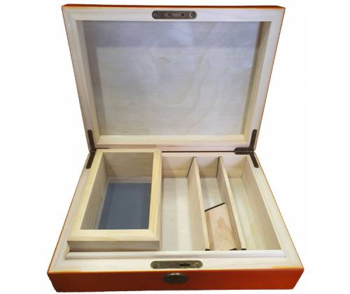 Rolling Supreme Ξύλινο Κουτί Αποθήκευσης με Κλειδί - Medium - Τιμή: 64,00€