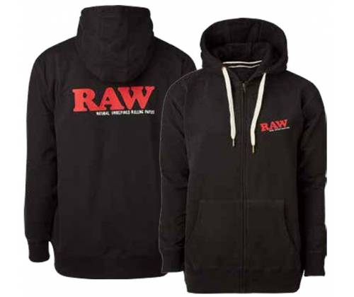 RAWthentic Φούτερ Original Zipper Black «Raw Edition» με Φερμουάρ  - Μαύρο - Τιμή: 56,50€
