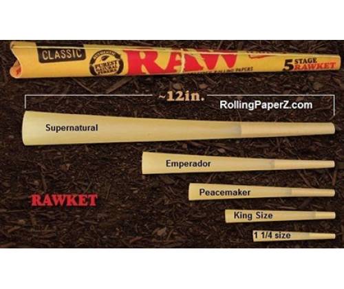 RAW Classic Cone RawKet - 5 Sizes - 15pcs -  Price: 28,50€