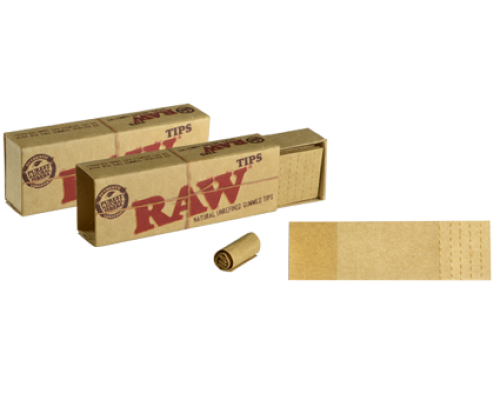 RAW Gummed Tips Τζιβάνα - Διάτρητη με κόλλα - Τιμή: 0,37€