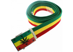 Ανδρική Ζώνη Cannabis Leaf 130cm