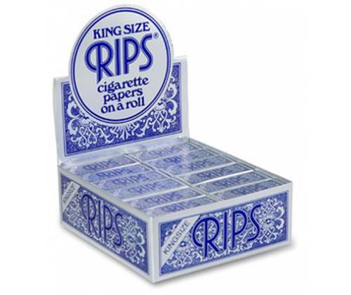 RIPS Blue Rolls Ρολό Μπλε King Size - 5 Μέτρα - Τιμή: 1,60€