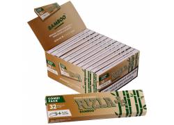 RIZLA Rolling Papers - Bamboo King Size Slim Tips - 24 pieces