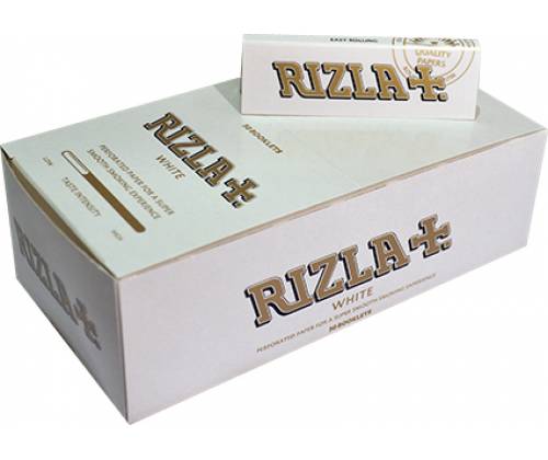 RIZLA Χαρτάκια - Άσπρο 50τεμ. - Τιμή: 12,80€
