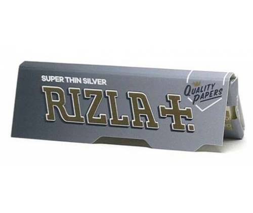 RIZLA Χαρτάκια - Ασημί 100τεμ. - Τιμή: 22,00€