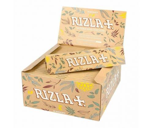 RIZLA Χαρτάκια - Natura - King Size Slim - 50τεμ. - Τιμή: 25,00€