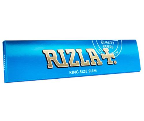 RIZLA Χαρτάκια - Μπλε - King Size Slim - Τιμή: 0,50€