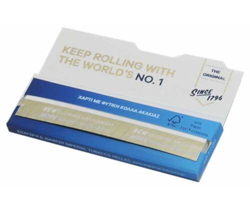 RIZLA Χαρτάκια - Μπλε 50φύλλα 50τεμ. - Τιμή: 25,00€