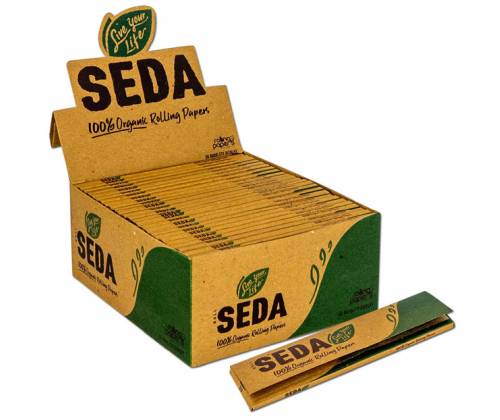 Roll Seda EcoPapers Χαρτάκι Premium Ακατέργαστο Bamboo - King Size Slim 33φ - Τιμή: 1,10€