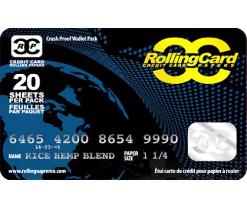 Rolling Card Rolling Papers - Clear - 1¼ -  Price: 0,60€