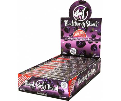 SkunK Αρωματικά Χαρτάκια - 1¼ - Blackberry 24τεμ. - Τιμή: 28,80€