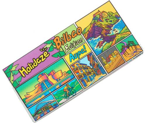 Slim Jim King Size Slim & Tips Rolling Papers with Disc and Grinder - Holidaze «Bilbao» Edition - Price: 5,90€