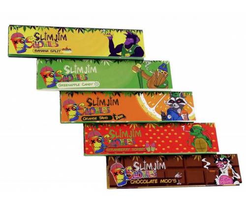 Slim Jim  Χαρτάκια King Size Slim 32φ. - Greenapple Candy - Τιμή: 1,10€