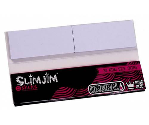 Slim Jim  Χαρτάκια King Size Slim 32φ. + Tips - Τιμή: 1,30€