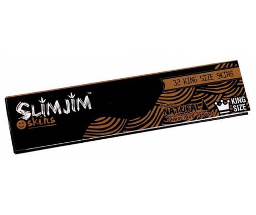 Slim Jim  Χαρτάκια King Size Slim  Ακατέργαστο 32φ. - Τιμή: 0,90€
