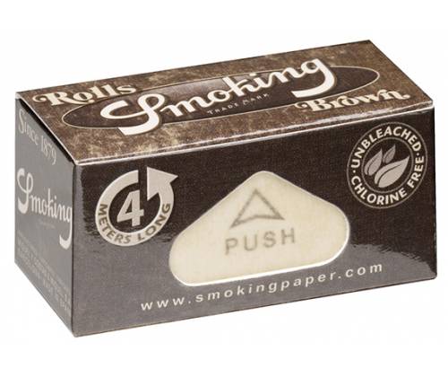 Smoking Rolls Ρολό Brown - 4 Μέτρα - Τιμή: 1,04€