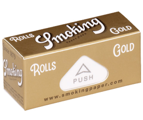 Smoking Rolls Ρολό Gold - 4 Μέτρα - Τιμή: 0,99€