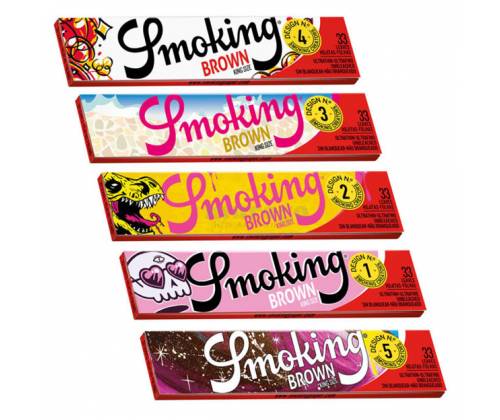 Smoking Χαρτάκια - Brown Creators Collection Special Edition - King Size 16τεμ. - Τιμή: 14,30€