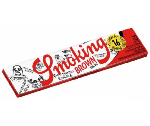 Smoking Χαρτάκια - Brown Creators Collection Special Edition - King Size 16τεμ. - Τιμή: 14,30€