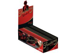 Smoking Χαρτάκια - Deluxe - Μαύρο Double 120φ. - 25τεμ.