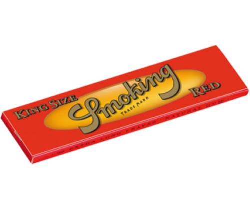 Smoking Χαρτάκια - Κόκκινο - King Size - Τιμή: 0,55€