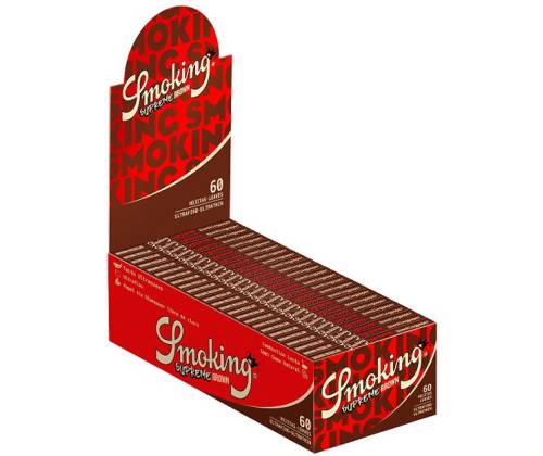 Smoking Rolling Papers - Supreme Brown 50pcs - Price: 15,50€
